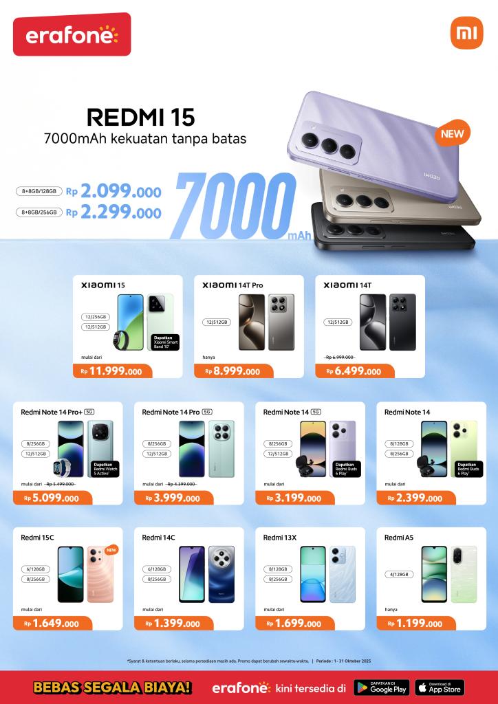 Redmi 15 & Redmi Pad 2